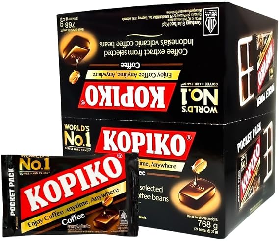 KOPIKO Coffee Candy Blister Pack 32g Coffee Candy Set of 12