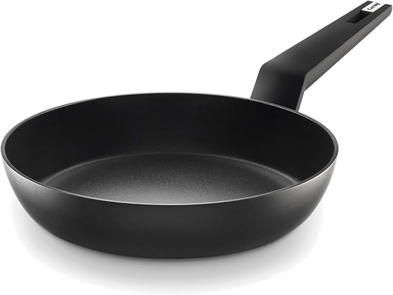 Castey Titanium Full Induction Fry Pan with Handle 24 cm Aluminium Black 24 x 19 x 5.1 cm