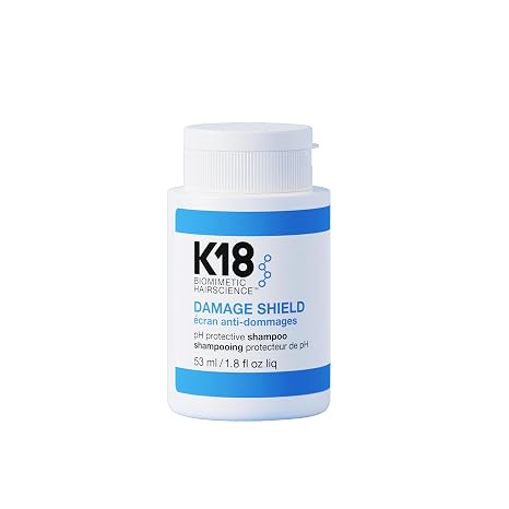 K18 Damage Shield Protective Shampoo, Reduces Frizziness & Tangles, Maintains Hair Health