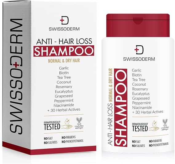 Swissoderm Dökülme Karşıtı Şampuan Normal ve Kuru Saçlar Için (300 ml)
