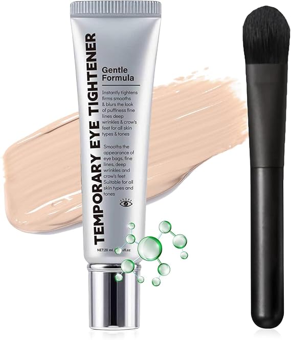 Instant Tightening Eye Cream, Temporary Eye Tightener, Instant Eyes Tightener Face Tightening Smoothing, Hydrating & Moisturizing, Wrinkle Firming and Remover for Women & Men (1PCS)
