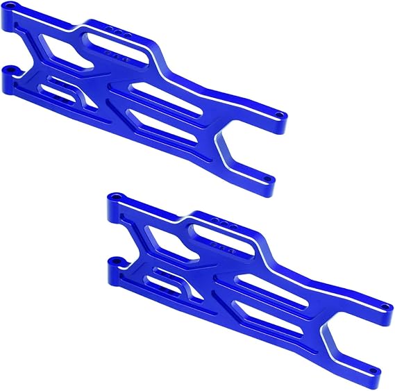 Alum Front Lower Suspension A Arm ARA330711 for Arrma 1/10 Kraton Outcast V2 4S BLX Upgrades Part Blue