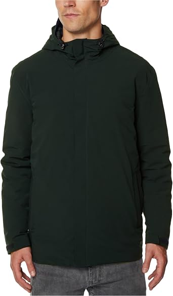 32 Degrees Mens Solid Raincoat green 2XL