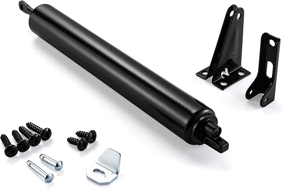 Ideal Security Screen Door Closer, 9", Black