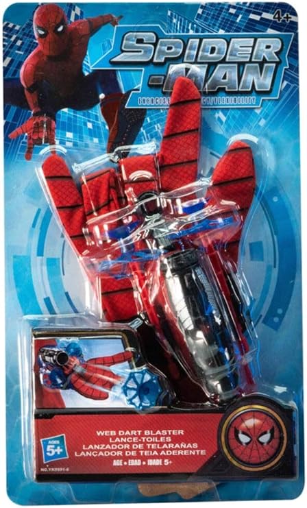 Spiderman Ağ Atan Eldiven Set Ok Atan Örümcek Adam Eldiveni