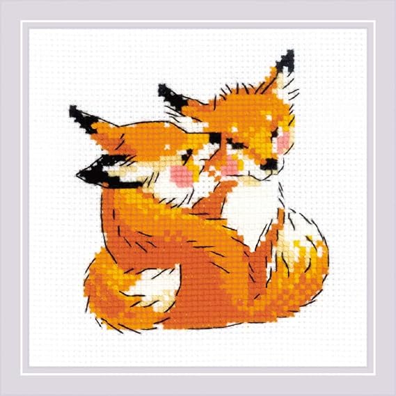 RIOLIS 2083 Amore mio Counted Cross Stitch Kit 6 x 6 in