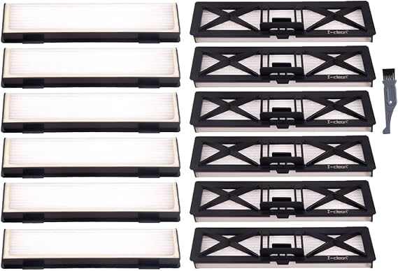 I-clean 12 PCS Replacement Neato Botvac Filter for D7 D8 D9 D80 D5 D3 D85
