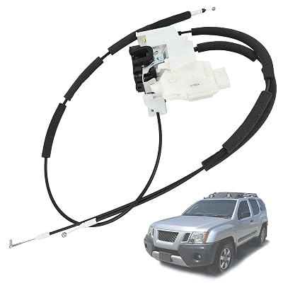 Front Left Door Lock Latch Actuator Assembly Compatible with Nissan Frontier 2005-2021 Xterra 2005-2015 Pathfinder 2005-2012 Replace 80501-ZP70A Driver Side Door Latch Assy