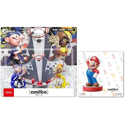 Amiibo Surimi Rengo Set FuukaUtsuhoMantaro Splatoon Series Original sticker included