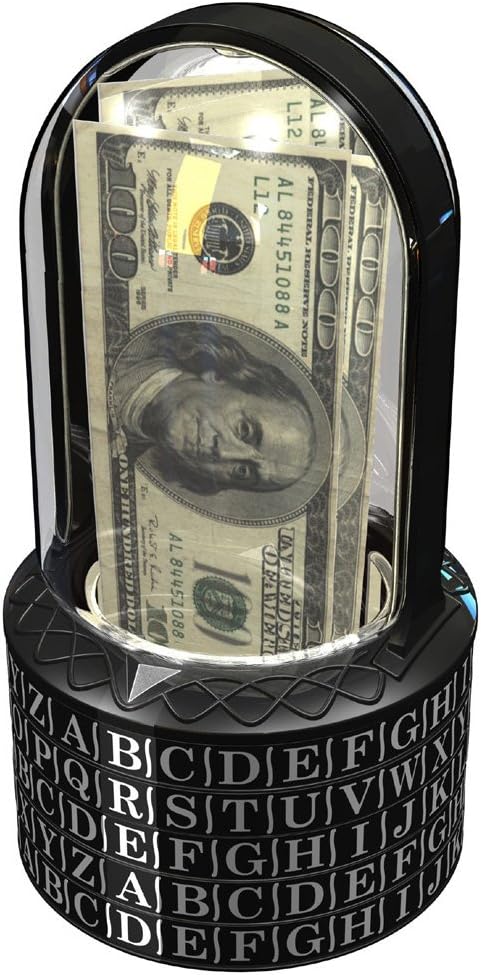 Puzzle Pod Cryptex - Brain Teaser Puzzle & Coin Bank