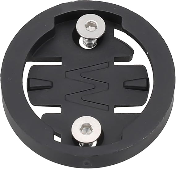 for Bike Computer Insert Kit for Wahoo for Bryton Cateye, ABS Stopwatch Mount Bracket with Screws, for Black Color