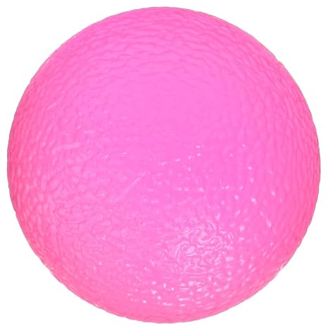 Sammons Preston Hand Therapy Balls, X-Soft Pink Hand & Finger Exerciser, Varying Resistance for Grip Strength & Physical Therapy, Stress Ball, Fidget Toy, Squeeze Ball for Arthritis Pain Relief