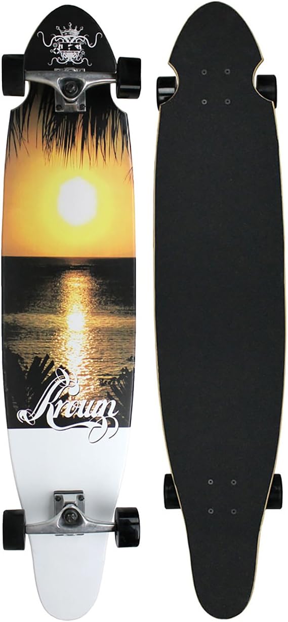 Moose Krown Kicktail Longboard Complete