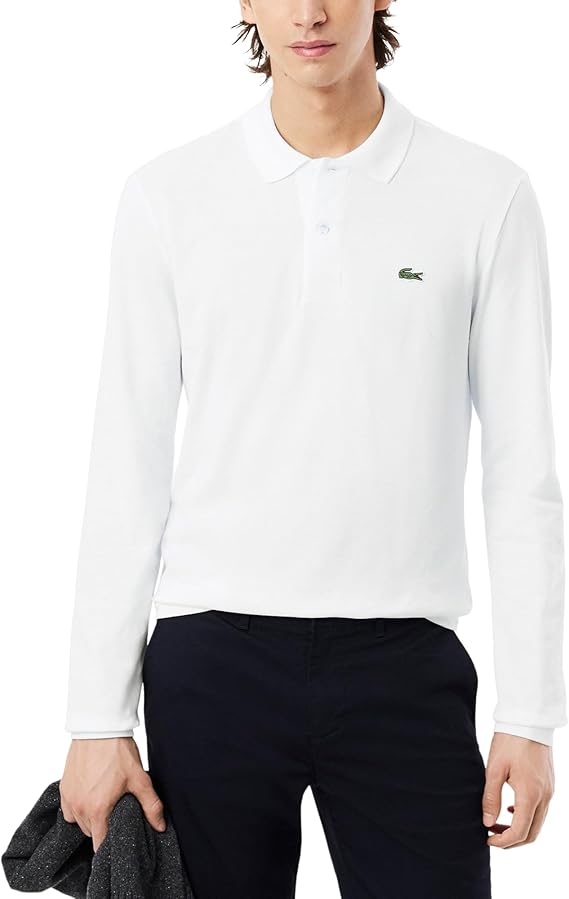 Lacoste Men's L1312 Long-Sleeve Polo Shirt