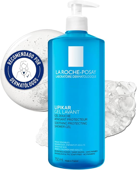La Roche-Posay Lipikar Gel Lavant 750 ml Face and Body Cleansing Gel