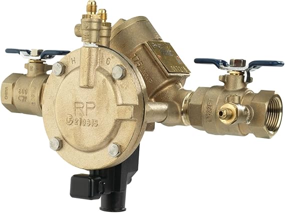 Febco 825Y Bronze RPZ Backflow Preventer with SentryPlus Sensor, 1"