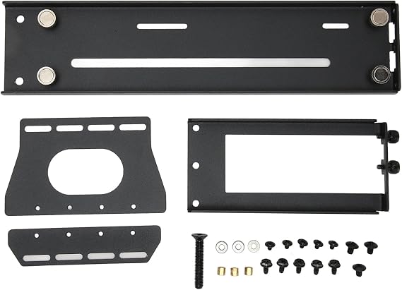 Vertical GPU Mounting Kit, Adjustable Vertical PCIe 3.0 X16 Mount Bracket Graphic Card Bracket for ATX PC Case, with ARGB LED Module (26 * 6.2 * 12.8 cm)