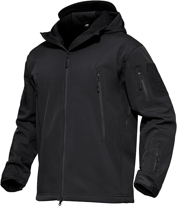 MAGCOMSEN Men's Jackets Tactical Winter Waterproof Softshell Rain Coat