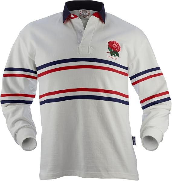 England Split Stripe Rugby Jersey