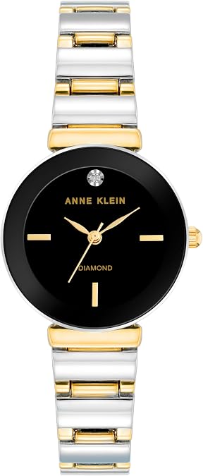 Anne Klein Women's Genuine Diamond Dial Bracelet Watch