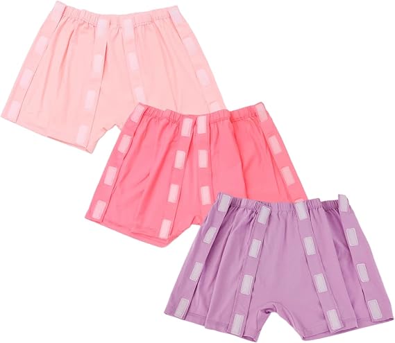 Post Surgery Underwear 3 Pack, Tear Away Panties for Women Recovering from Surgery, Paralysis or Incontinence