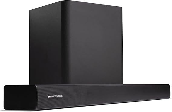 Thonet & Vander Stern 180W RMS Soundbar + Subwoofer 2.1 Hoparlör Bluetooth HDMI Uzaktan Kumanda