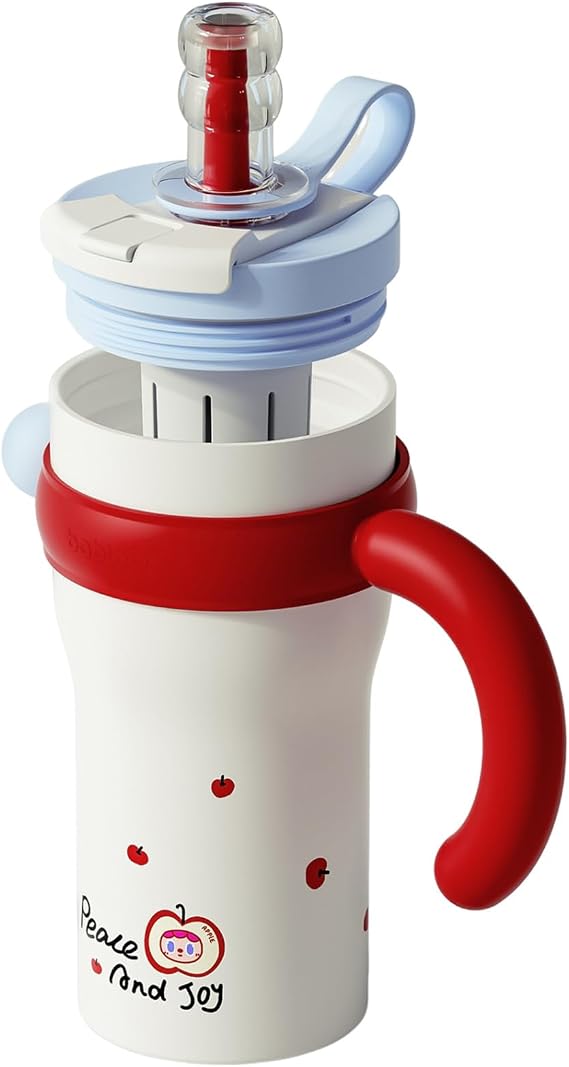 BABLOV Ceramic Lined Insulated Tumbler with Straw 27 Oz