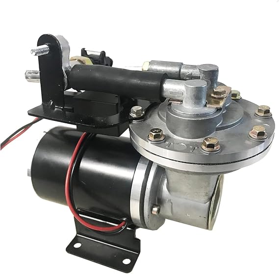 Force 10 Brakes 12V Brake Booster Vacuum Pump, Plug and Play Automotive Vacuum Pump for Brake Vacuum Booster, Reliable Booster Pump for Enhanced Braking Performance with electronic vacuum switch