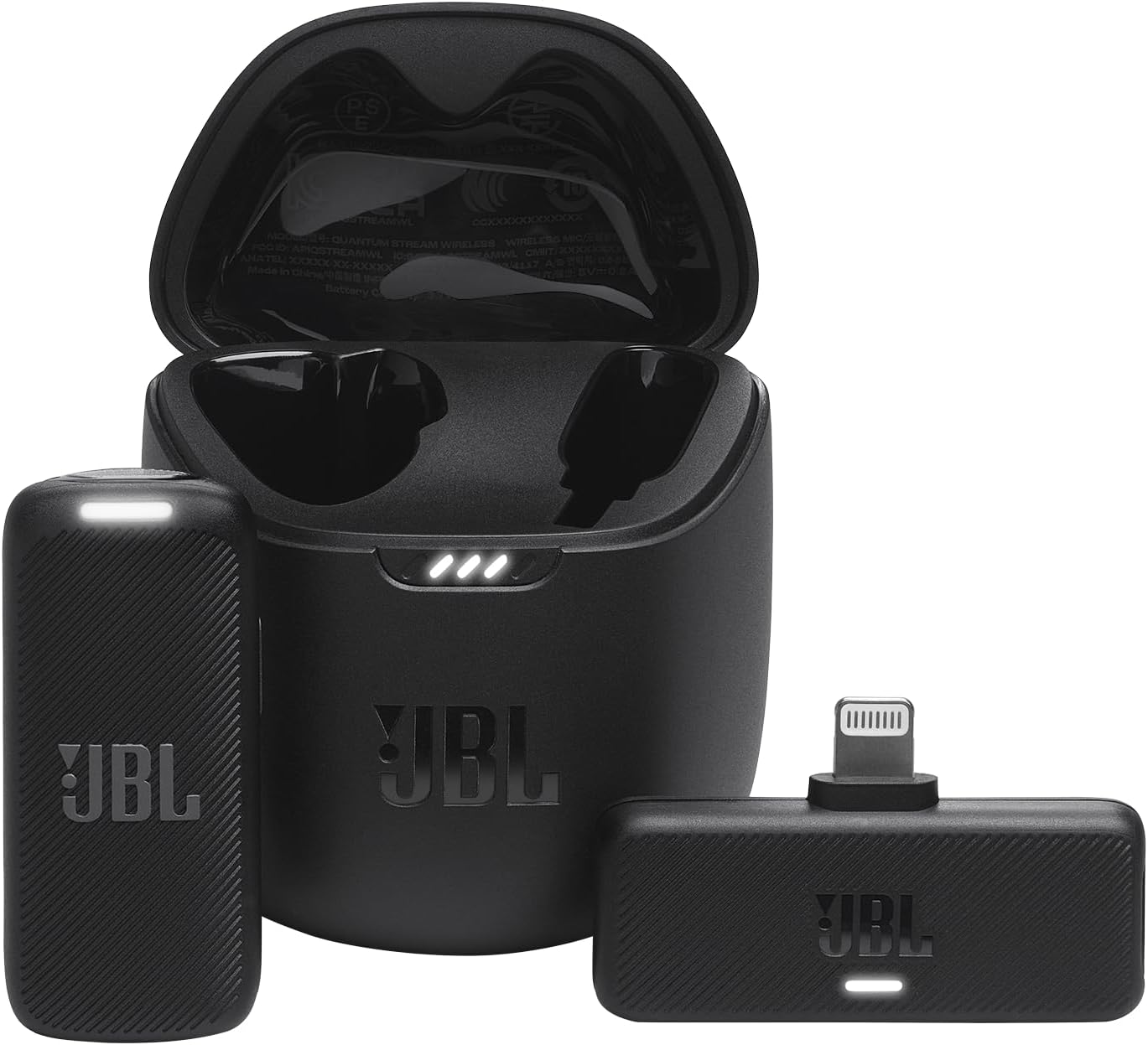 JBL Quantum Stream Wireless, Lightning Microphone, Black