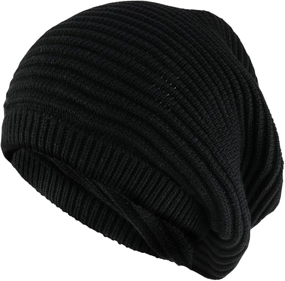 Armycrew Deep Crown Style Rasta 100% Cotton Beanie Hat