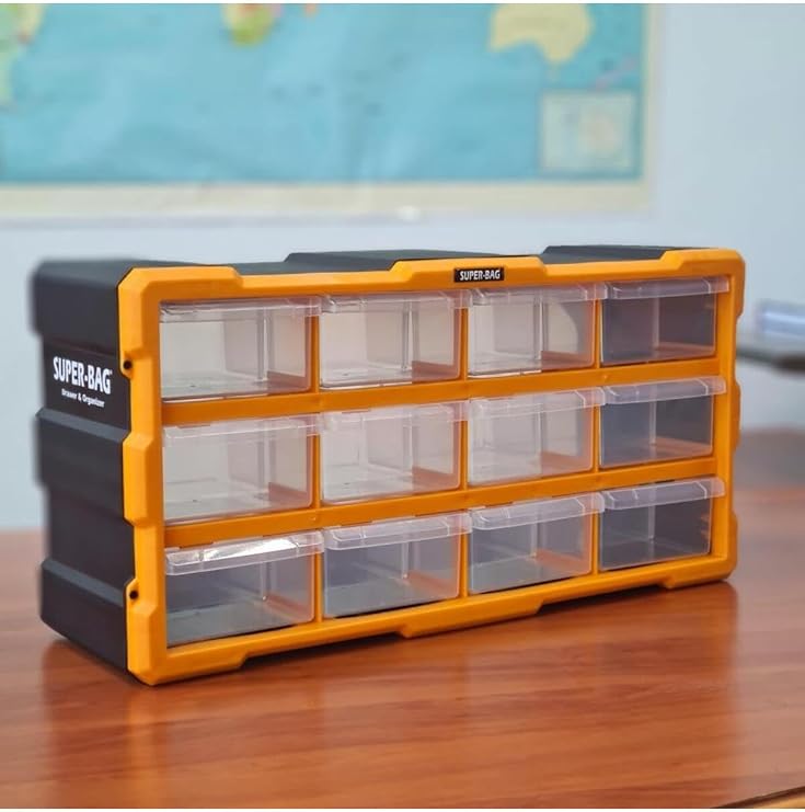 Superbag Yatay Monoblok Çekmece 12Li
