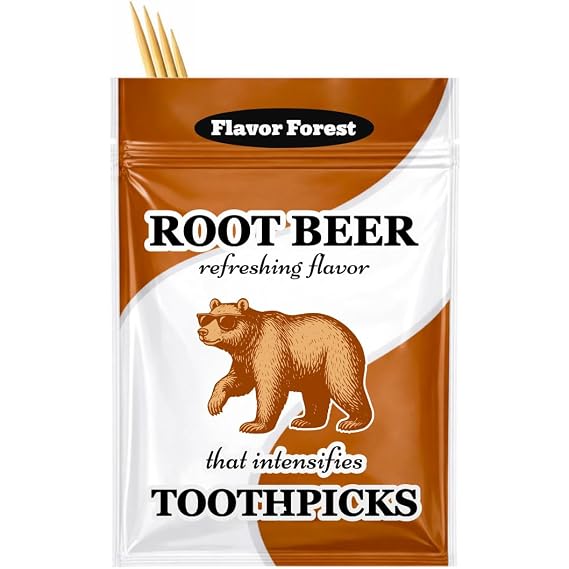 Root Beer Flavored Toothpicks 100ct
