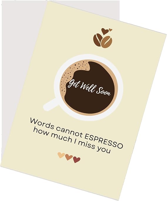 Inspired Comforts Greetings cards (COFFEE)