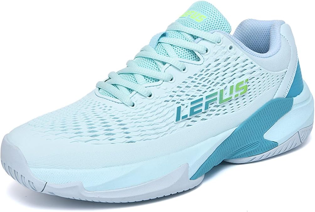 BLBK Men's Tennis Shoes,Badminton Shoes, Cushioned, Breathable Court Shoes,Squash Shoes