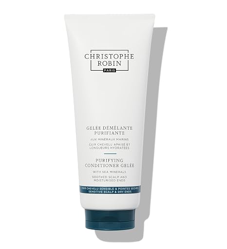Christophe Robin Purifying Lightweight Conditioner Gelee With Sea Minerals for Soft Lengths and Oily Scalp 6.7 fl. oz