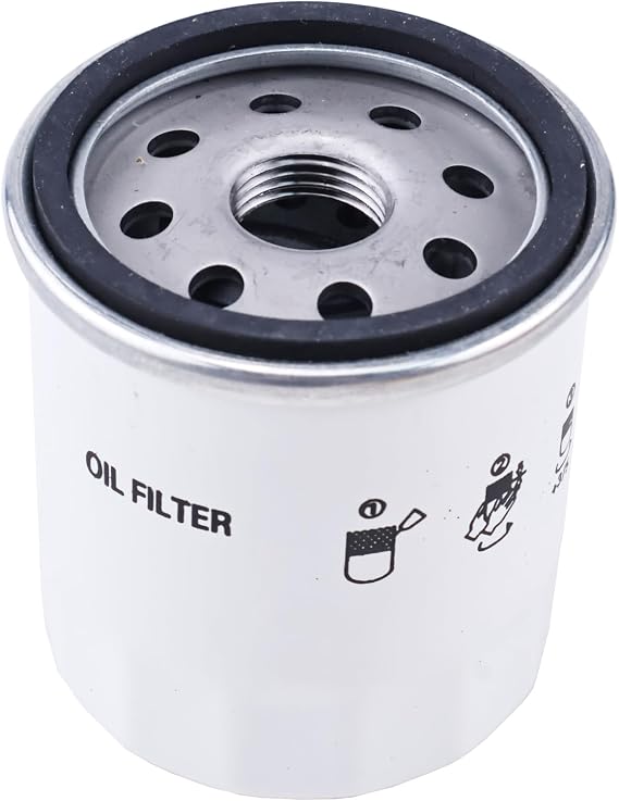 Oil Filter 72201898 3609410M1 16097-0010 Compatible with Massey Ferguson 1523 1528 GC2600 GC2610 Agco ST33A ST30X Challenger MT260 MT255B Tractors Iseki 1.1L 3-cyl 1.5L 3-cyl Engines