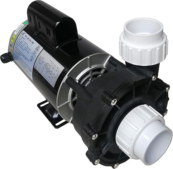 Hot Tub Spa pump, 4HP, two speed, 56Frame LX Motor (220-240V/60Hz); 2.5" Intake & 2.5" Discharge.(56WUA400a-II)