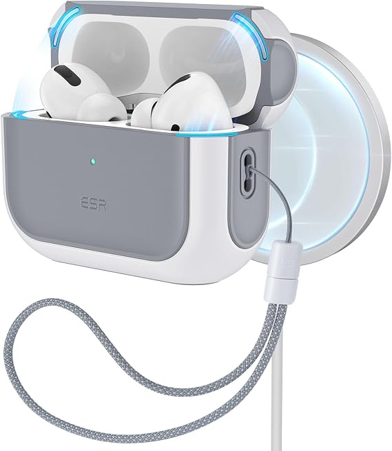 ESR for AirPods Pro 2/1 Case, Compatible with MagSafe, White