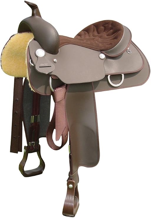 Wintec Full Quarter Western Saddle 14 BRN