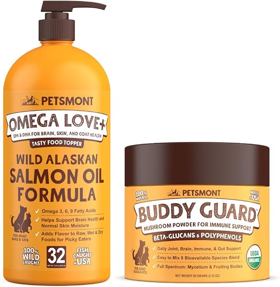 Petsmont Total Care Bundle with Buddy Guard and Omega Love+
