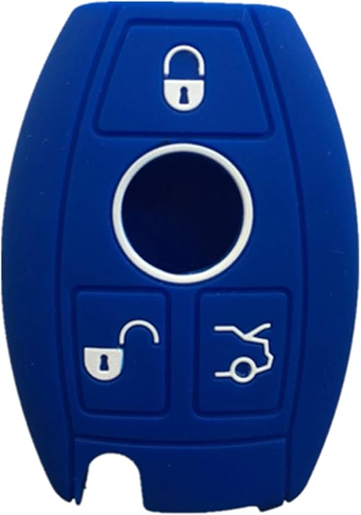 Silicone Keyless Entry Remote Control Key Fob Cover Case protector Replacement Fit For Mercedes Benz W203 W210 W211 AMG W204 C E R CL GL S SL BGA CLS CLK CLA SLK Case Classe IYZ3312 MB-KEYPROG2