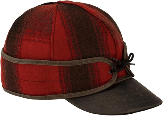 Stormy Kromer The Original with Leather Kromer Cap
