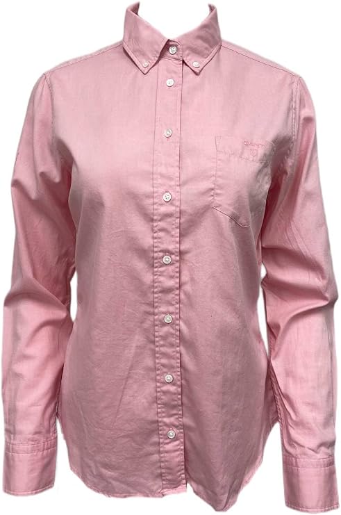 GANT Women's Cotton Air Oxford Shirt 432103, Frosty Rose, US 8