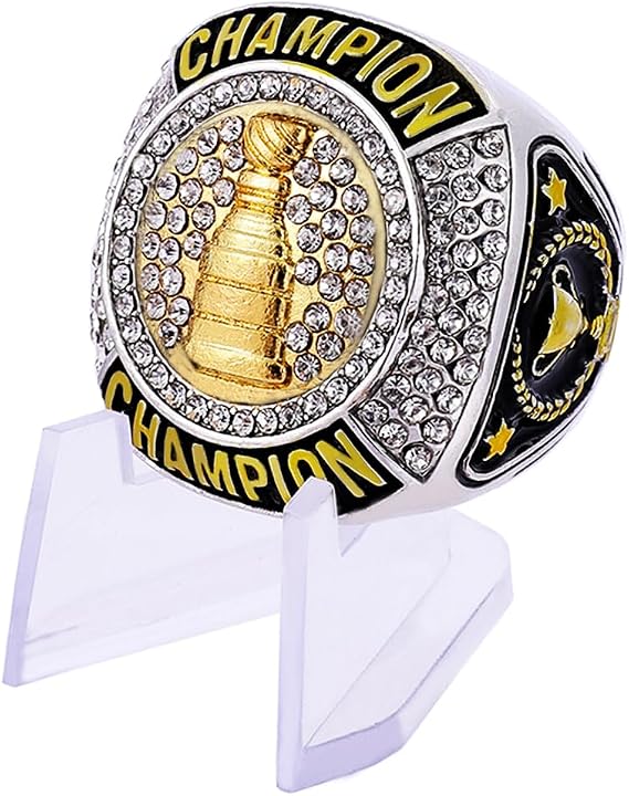 Ice Hockey Championship Ring Trophy Award Gift Tournament Champions or Finalists Champion Ring