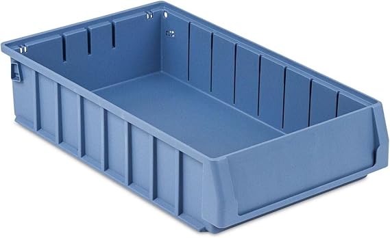 Shelf Box 400 BN with Label and Protective Cover H x W x D 9 x 23.4 x 40 cm 6 Litres Storage Box Assortment Box Small Parts Box