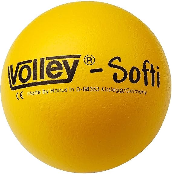 Volley 160 mm Softi Low Bounce Ball (Yellow)