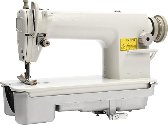 Industrial Sewing Machine Head, DDL-8700H Straight Stitch Sewing Machine High Speed Lockstitch for Sewing Repairing Shoes Boots Bags, 90 Presser Foot
