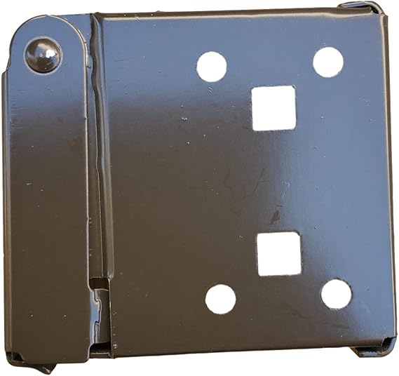 2" Install Bracket Horizontal Blinds High Profile (Char Brown)
