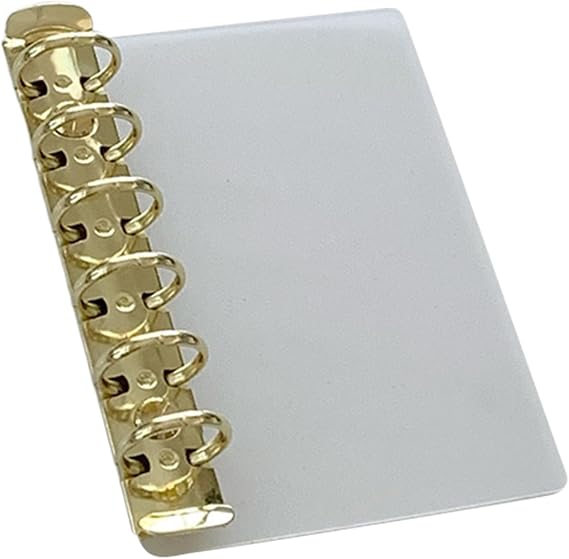 Metal Side Insert Binder Clip for Journal Planner Notebook Scrapbooking Crafting Project and Document Binding Adjustable Side Insert Pad