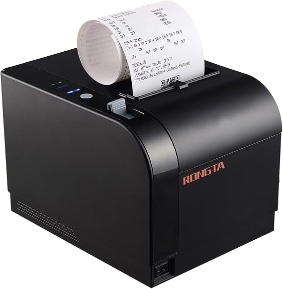 Rongta 80mm Thermal POS Receipt Printer Black